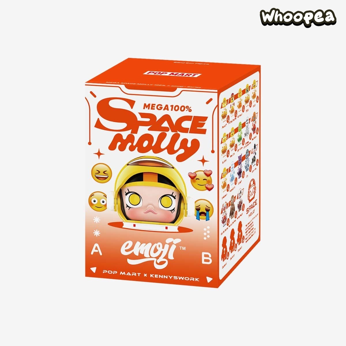 MEGA SPACE MOLLY 100% × emoji？ Series Figures, Blind Box