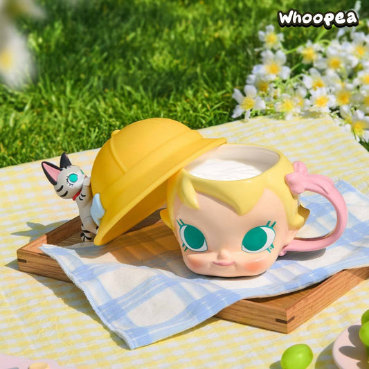 Baby Molly & Baby Tabby Series-Big Head Ceramic Cup