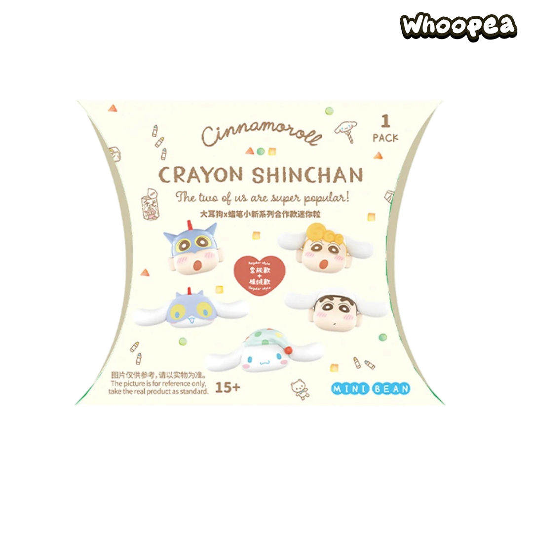 Cinnamoroll ×Crayon Shinchan Series Mini Beans Figures