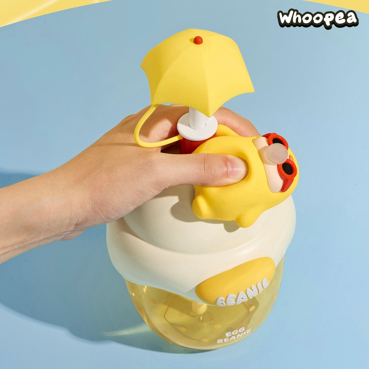 PUCKY Egg Beanie Series-Straw Cup