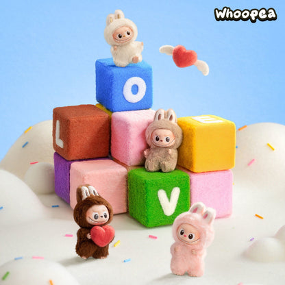 THE MONSTERS Pin for Love Series-Vinyl Plush Pendant Blind Box (A-M)