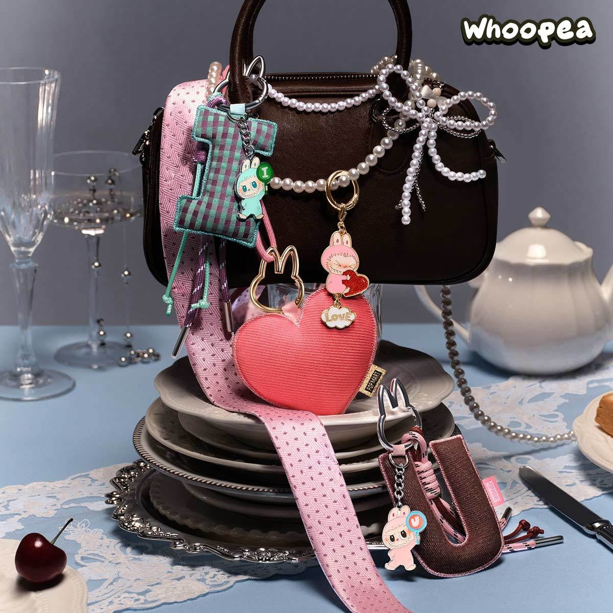 THE MONSTERS Pin for Love Series- Letter Pendant Blind Box (A-M)