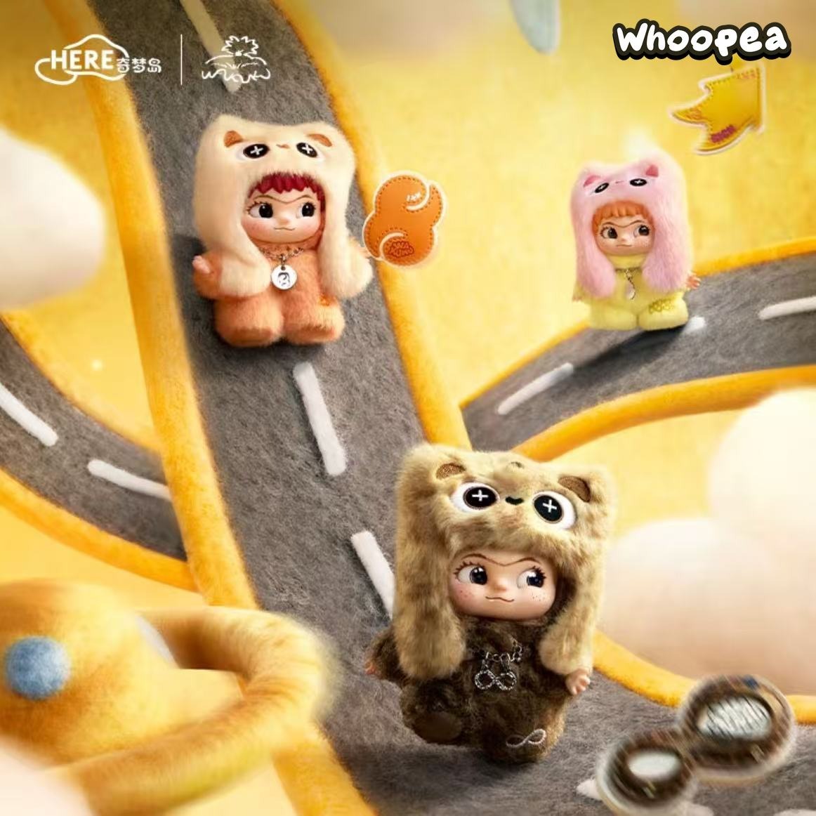 WAKUKU V3 On a Roll Series Vinyl Plush Blind Box