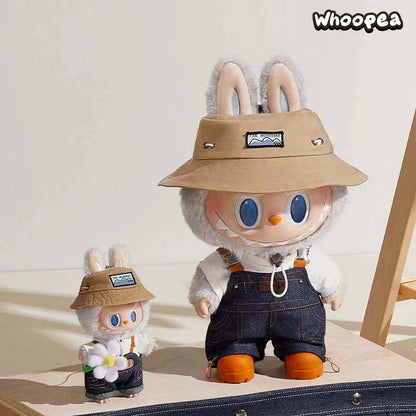 THE MONSTERS Fall In Wild Series Pendant & Vinyl Plush Doll