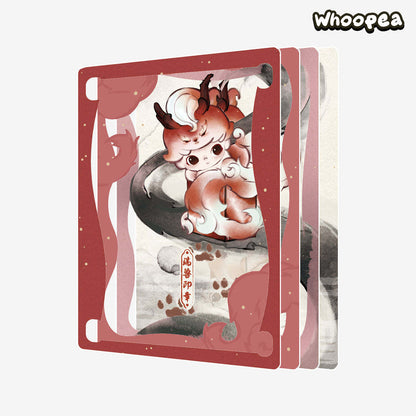 DIMOO Stories in the Cup Series Figures Art Collection Cards