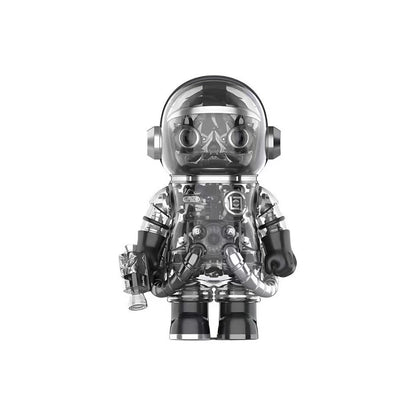 MEGA SPACE MOLLY 400% CLOT-Black Alienegra & ''IN SPACE'' 3D Painting