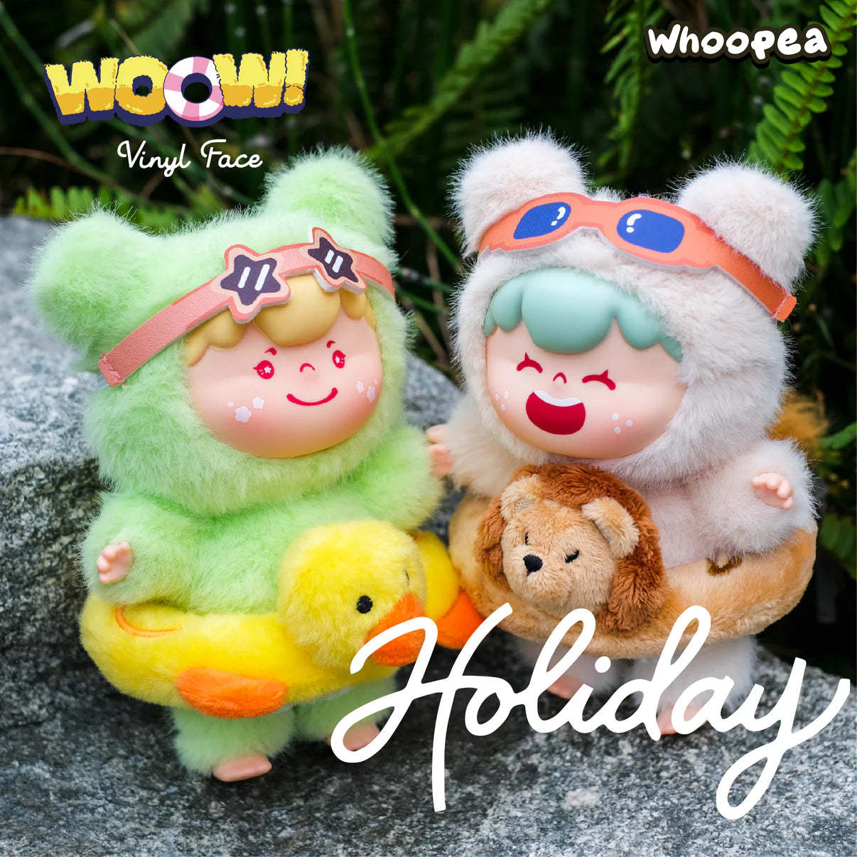 WOOW Happy Holiday Series  Vinyl Plush Dolls, Blind Box