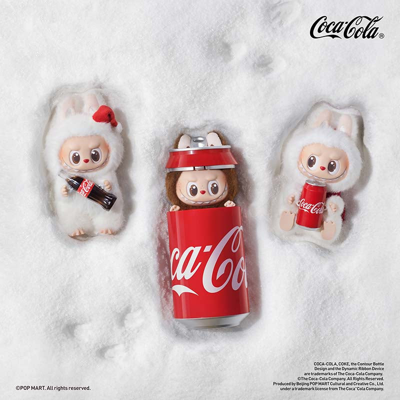 THE MONSTERS Labubu COCA COLA Series Vinyl Plush Dolls, Blind Box