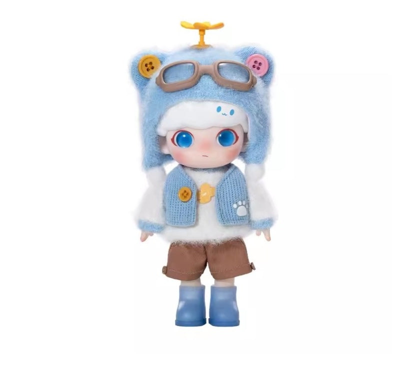 Dimoo Pilot Bear Action Figure