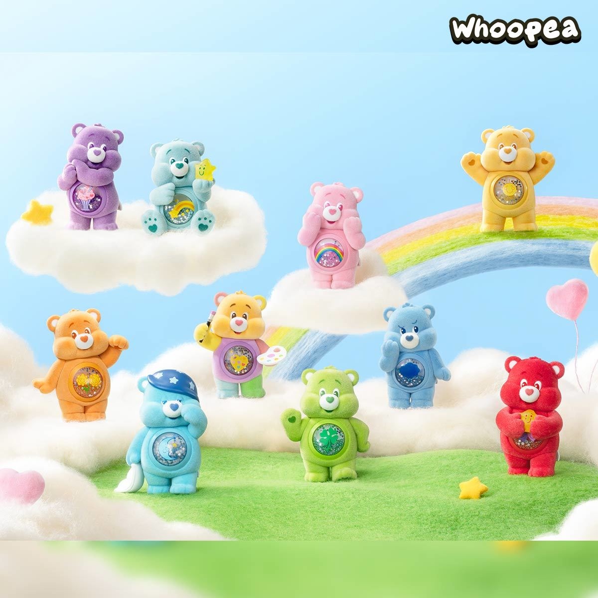 Care Bears Colorful Hugs Series Figures, Blind Box