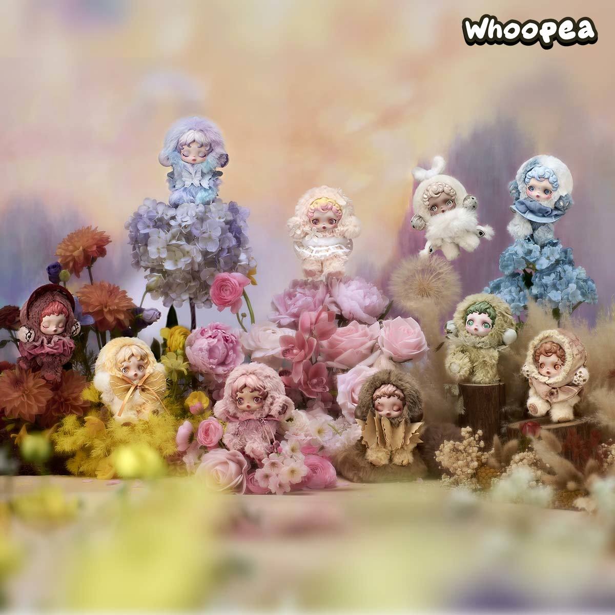 SKULLPANDA L'impressionnisme Series Plush Dolls, Blind Box