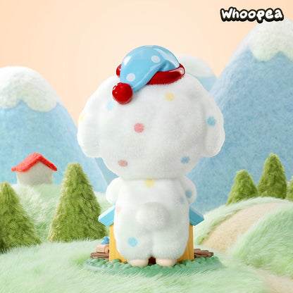 Hacipupu Fluffy Puppy Figure, Hanging Card