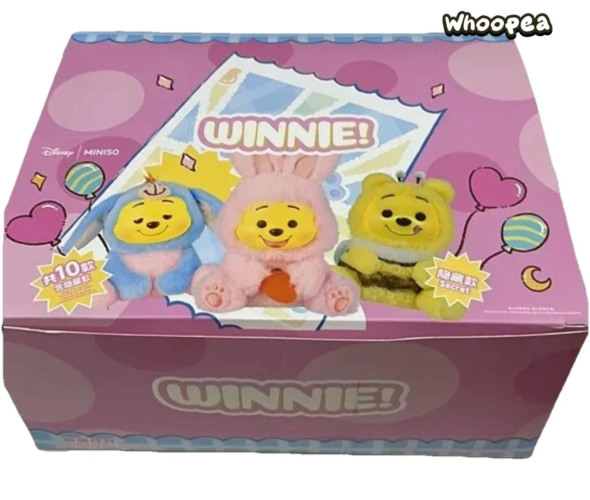 Winnie The Pooh Naughty Party Vinyl Plush, Blind Box