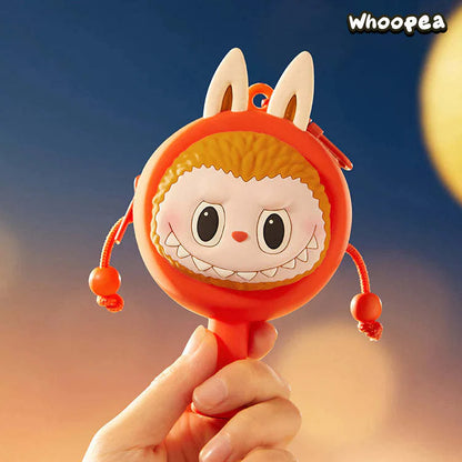 THE MONSTERS Let's Have Fun Together Series-Rattle-drum Earphone Case Toys
