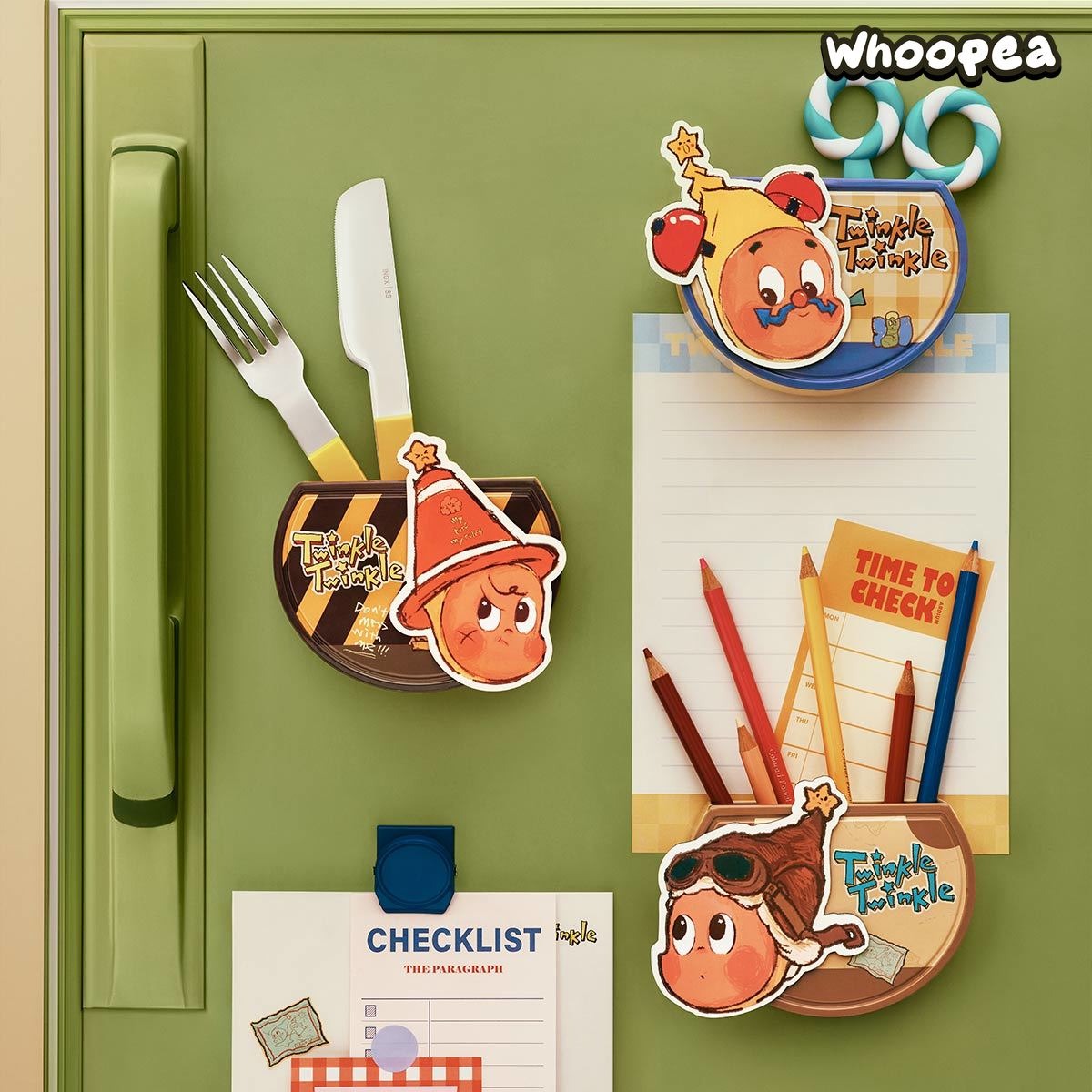 Twinkle Twinkle Be a Little Star Series-Magnetic Sealing Clip Storage Box Set