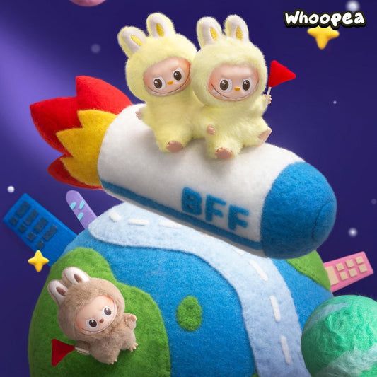 THE MONSTERS Pin for Love Series-Vinyl Plush Pendant Blind Box (N-Z)