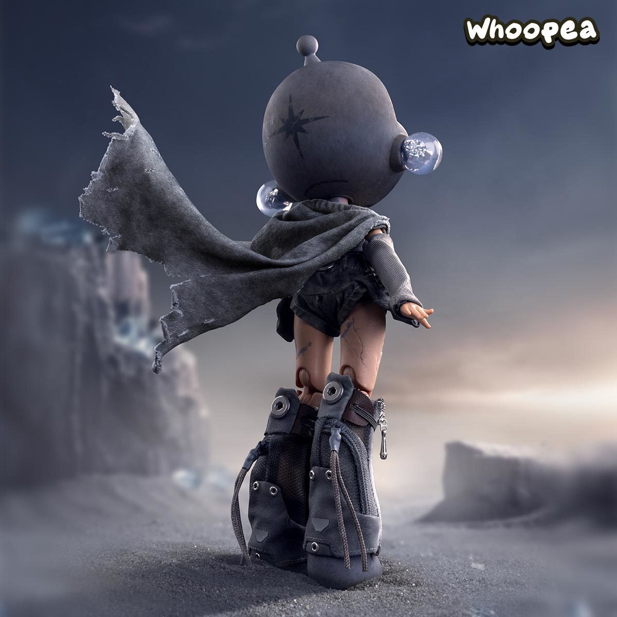 SKULLPANDA × HAMCUS 1/6 Action Figure