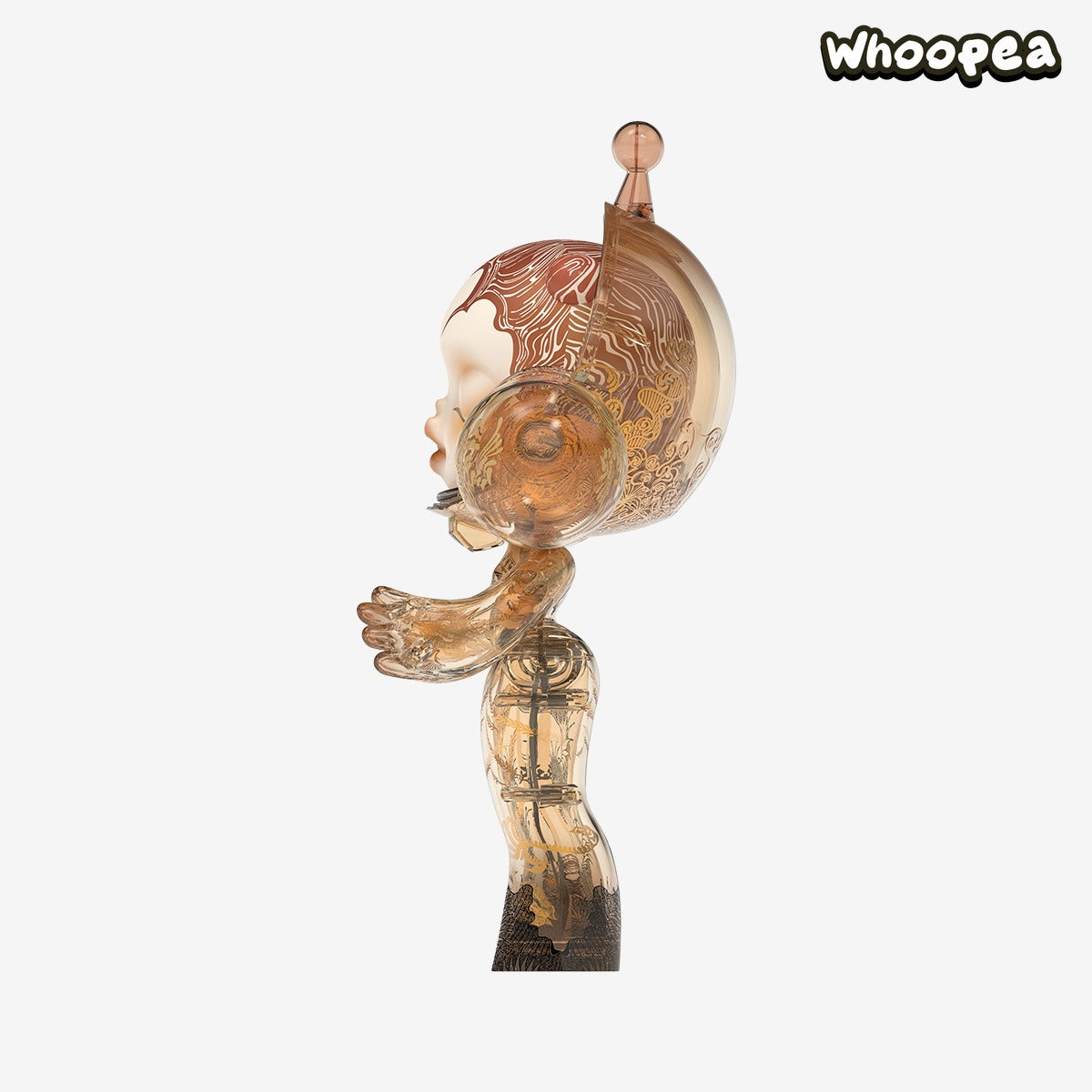 MEGA α SKULLPANDA 400% Wu Jian'an - Der Himmel der neun Ebenen