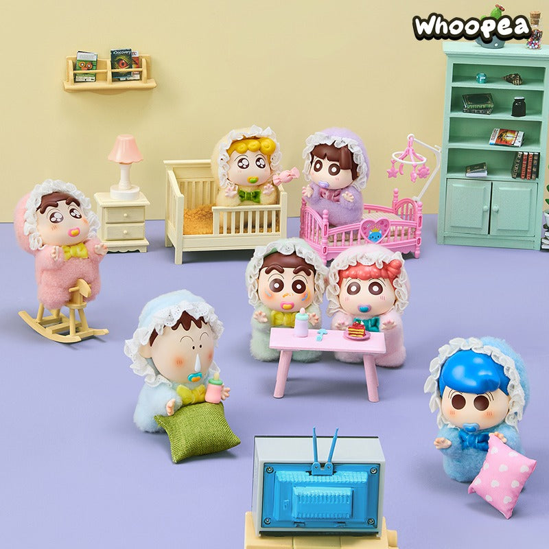 Crayon Shinchan Baby Series Soft Vinyl Plush Blind Box