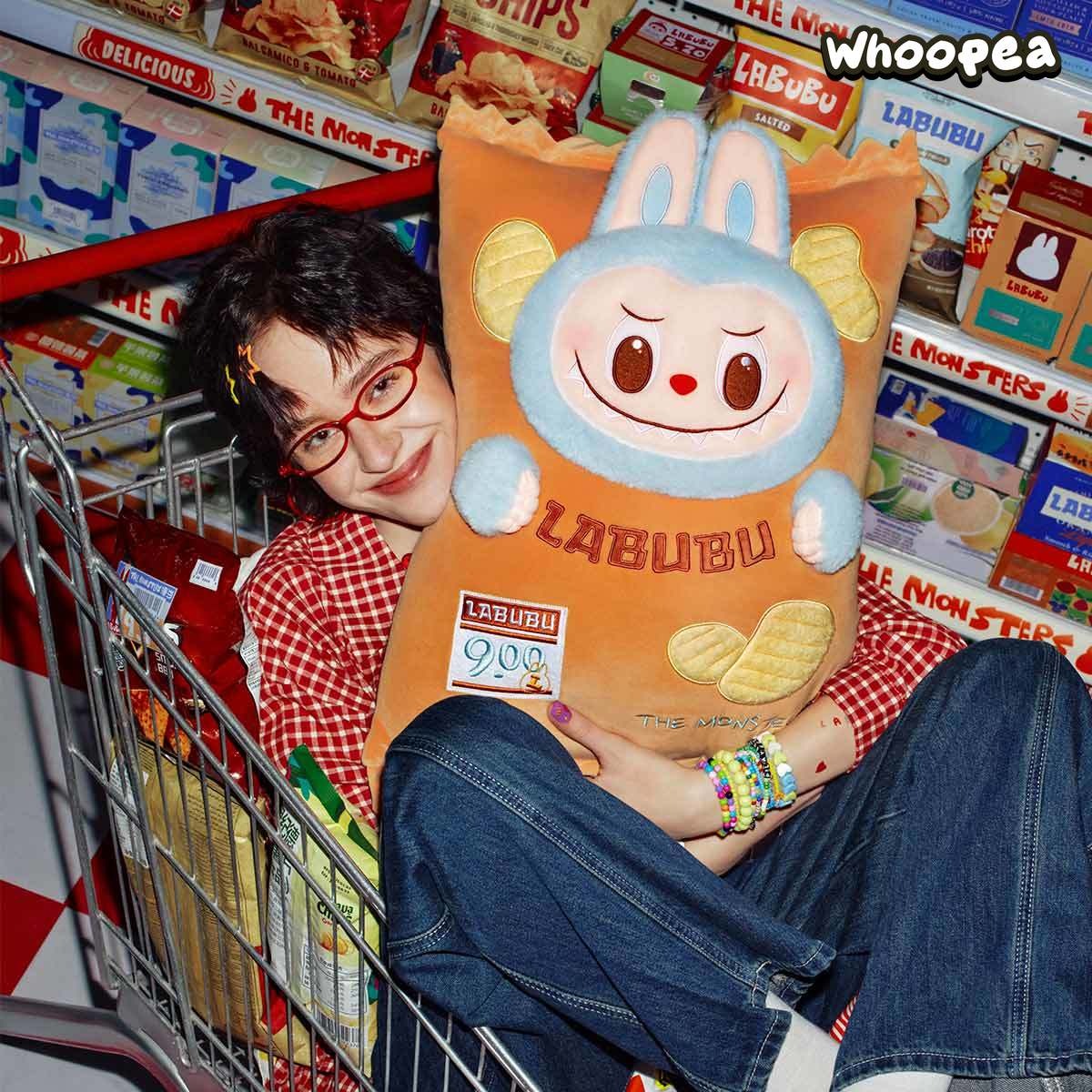 THE MONSTERS Wacky Mart Series-Pillow (Chips)