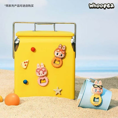 Labubu The Monsters Jump Into Summer Series Bottle Opener Fridge Magnet