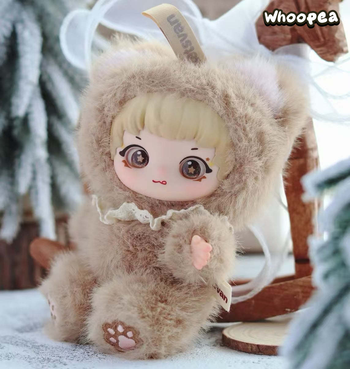 ZIYULI-Animal Party Series Plush Dolls, Blind Box