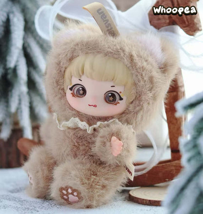 ZIYULI-Animal Party Series Plush Dolls, Blind Box