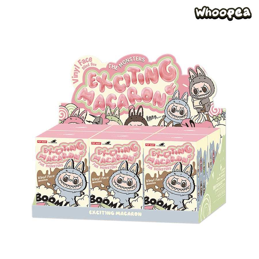 Labubu The Monsters Exciting Macaron Series Plush Pendant Blind Box