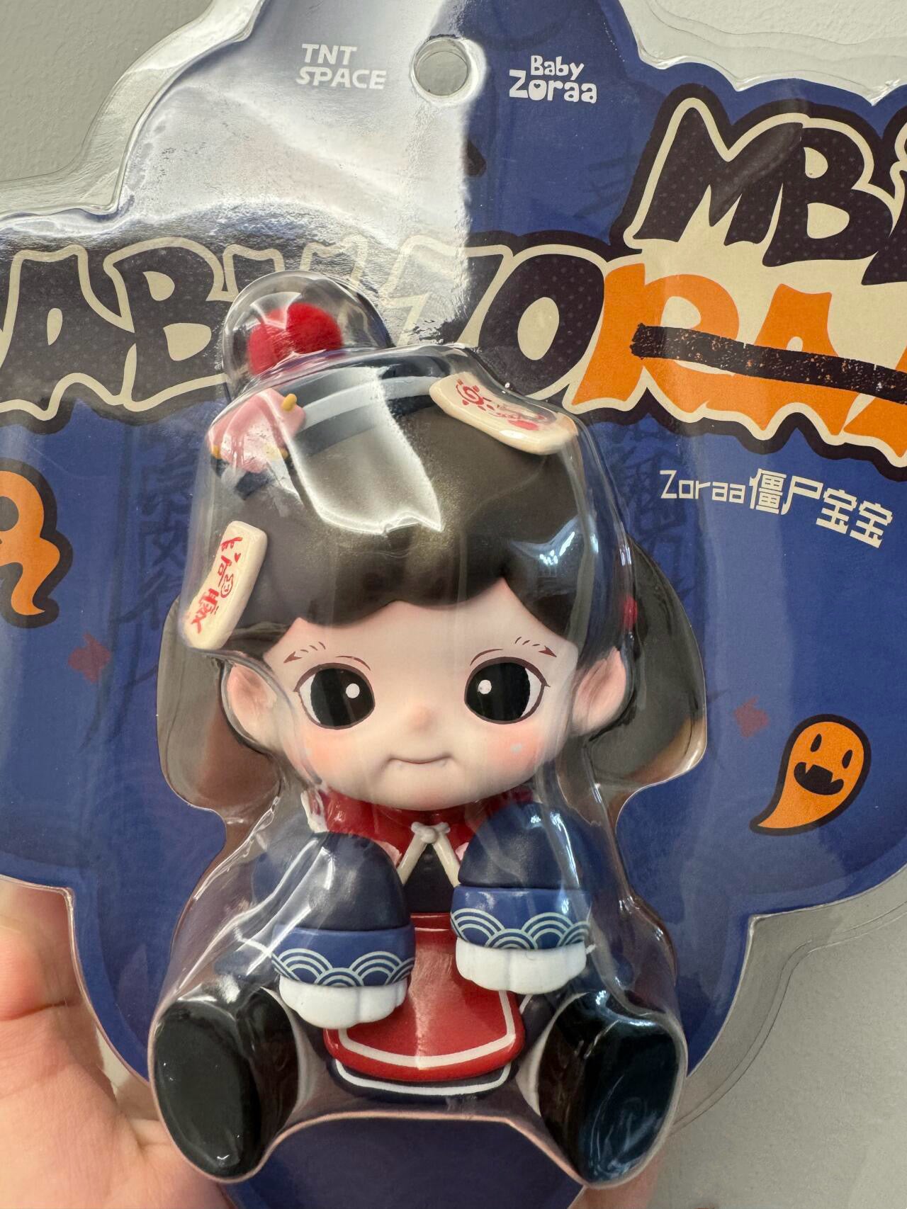 Zoraa Baby Zombie Figurine, Hanging Card