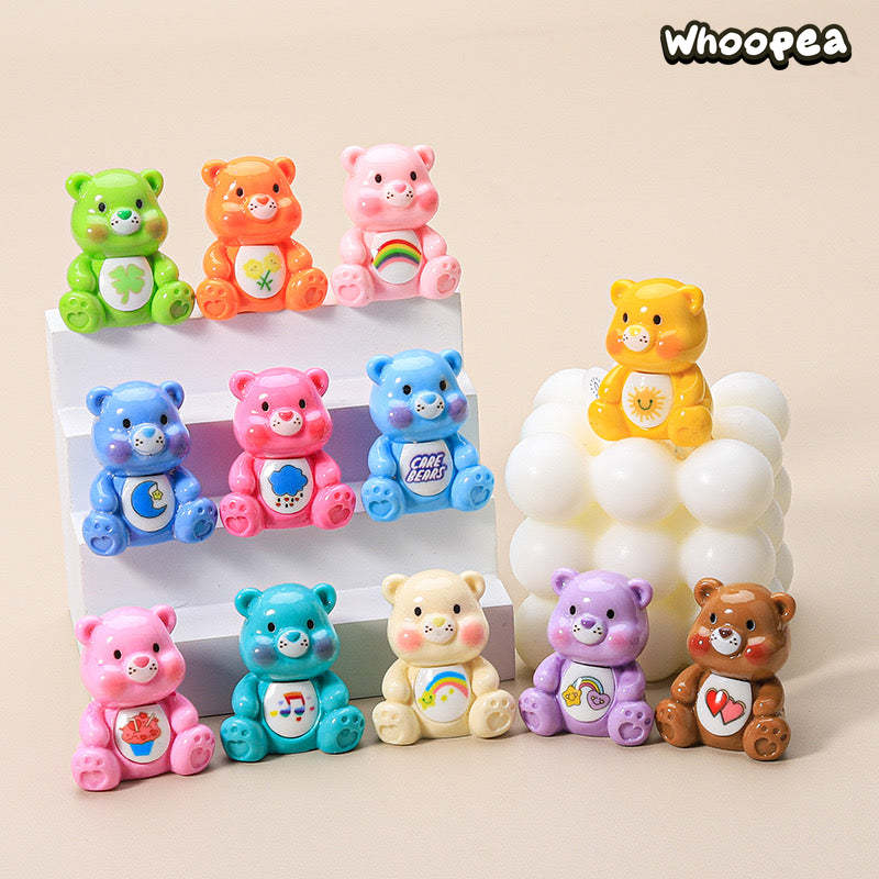 Care Bear Collection, Mini Figures, 12 colors, Regular Color