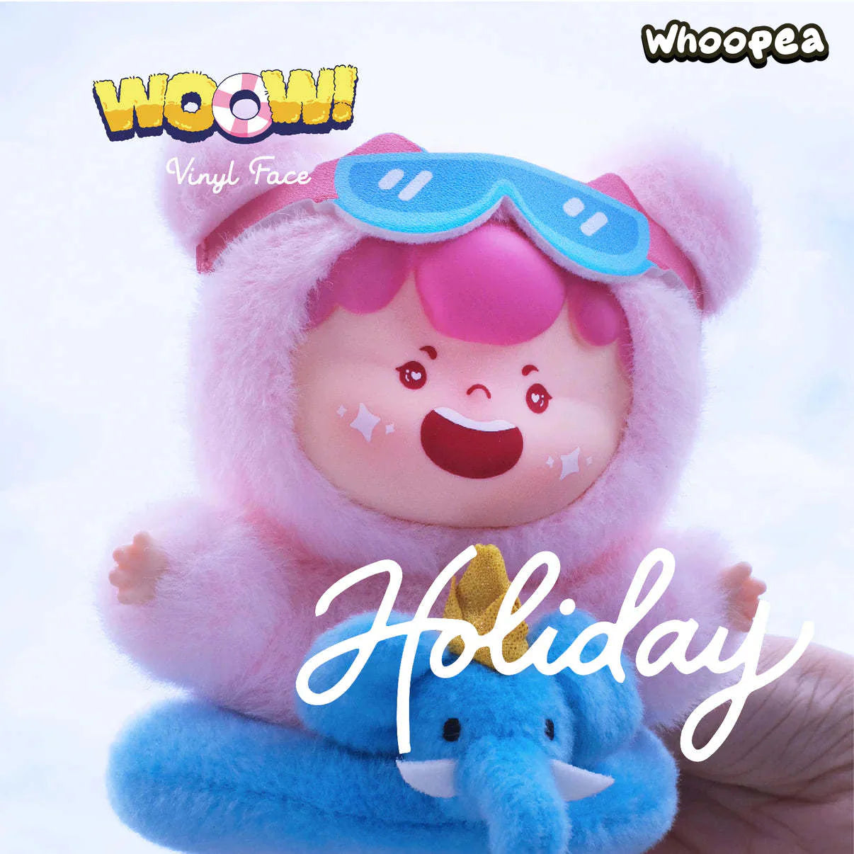 WOOW Happy Holiday Series  Vinyl Plush Dolls, Blind Box
