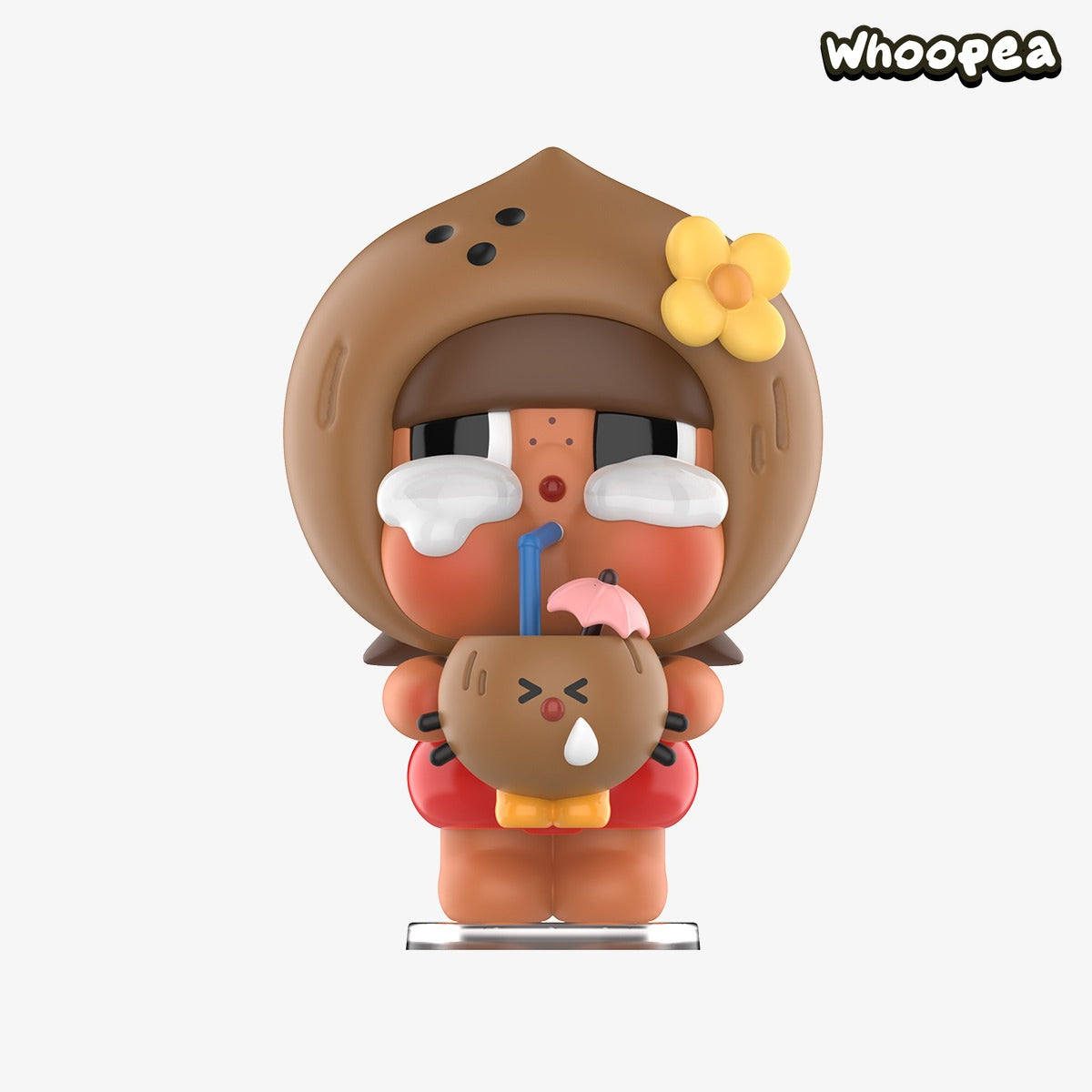 Heulsuse Kokosnussfigur