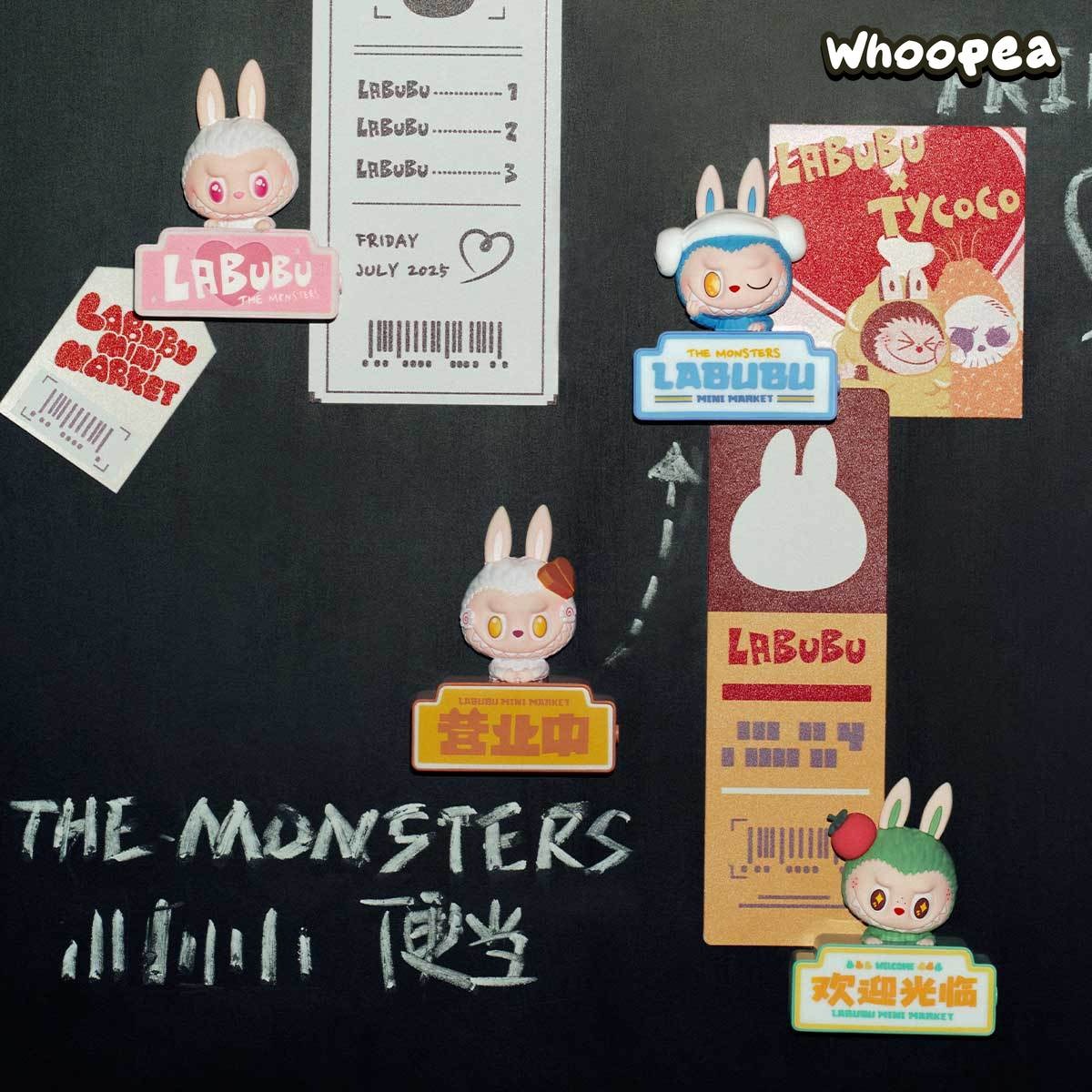THE MONSTERS Wacky Mart Series-Fridge Magnet Blind Box