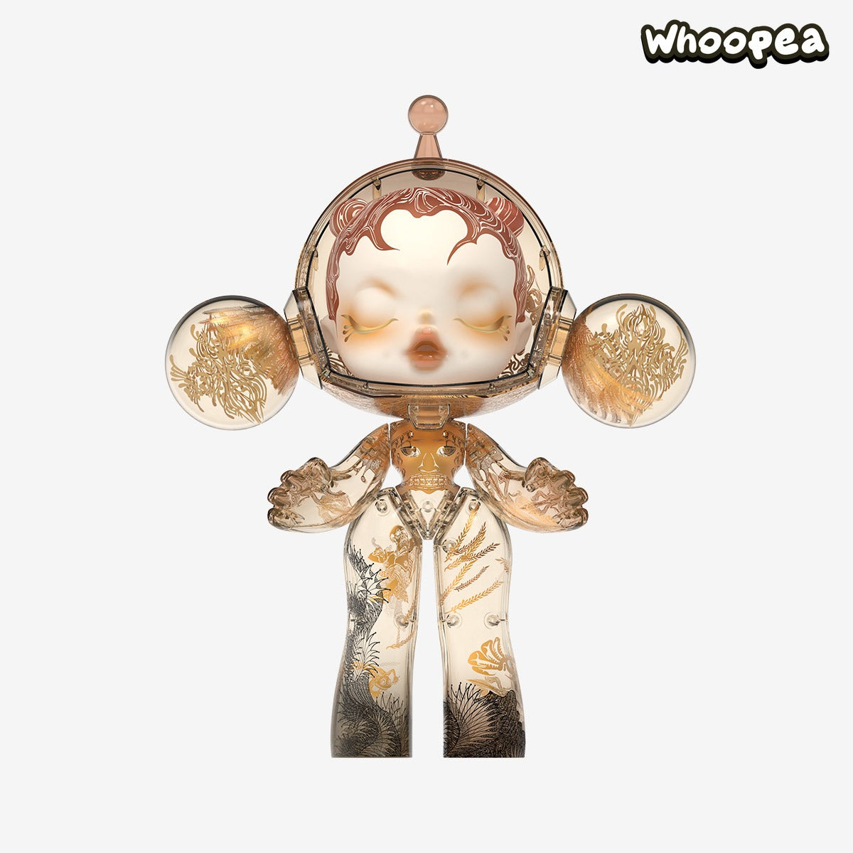 MEGA α SKULLPANDA 400% Wu Jian'an - Der Himmel der neun Ebenen