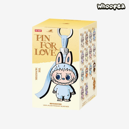 THE MONSTERS Pin for Love Series-Vinyl Plush Pendant Blind Box (A-M)