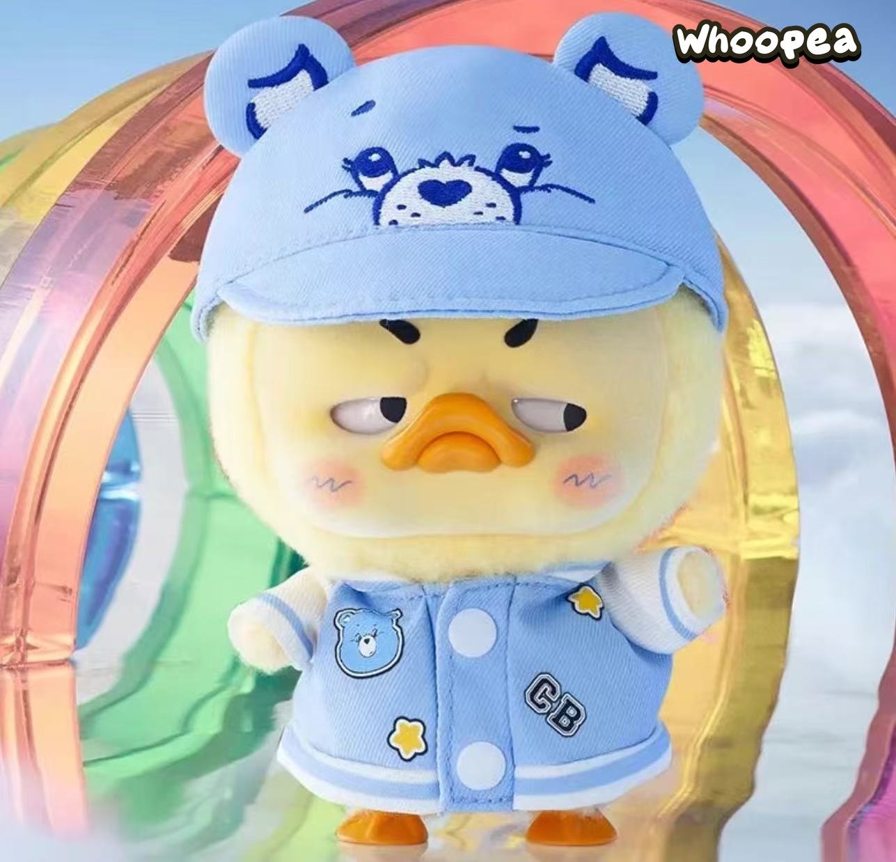 Carebears x UpsetDuck Be Rainbow Duck Series Plush Blind Box
