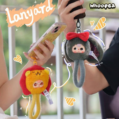 Baby Three Toddler Wrist Strap Plush Doll Charm Blind Box