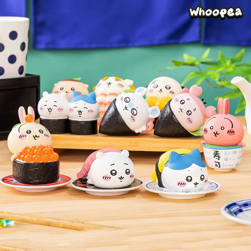 Chiikawa Sushi Series Figures, Blind Box