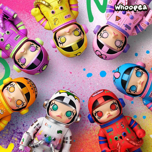 MEGA SPACE MOLLY 400% JON BURGERMAN SPACE CADETS Series Figures, Blind Box