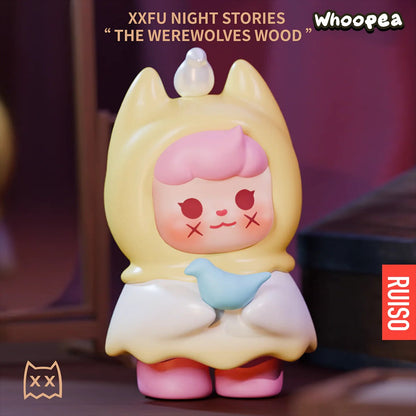 XXFU Xiaoxiaofu Night Stories The Werewolevs Wood Series Mini Beans, Blind Bag