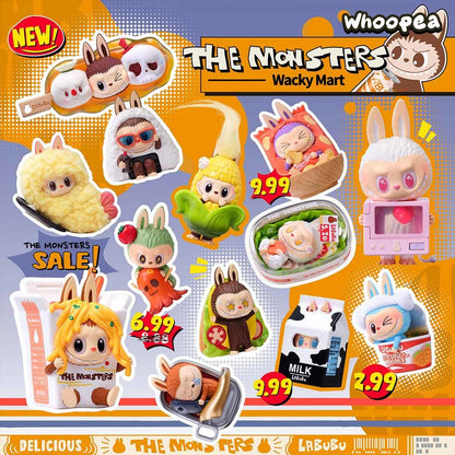 THE MONSTERS LABUBU Wacky Mart Series Figures, Blind Box