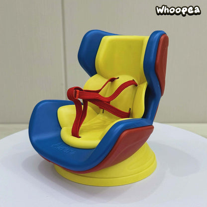 Kawaii Puppensitz Mini-Sitz für Labubu Ob11 Puppe Cartoon Ornament