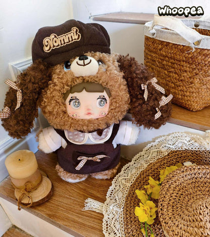 Nommi Chocolate Puppy 400% Plush Doll, Limited Edition