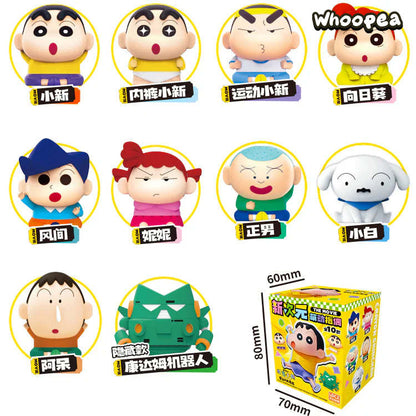 Crayon Shin-chan The Movie Mini Finger Puppet Series PVC Figures