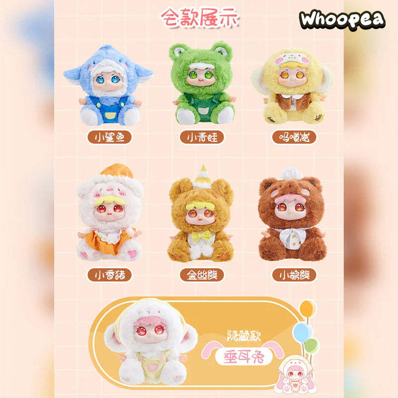 【Sale】Nooki V2 Zoo Party Series Plush Dolls, Blind Box