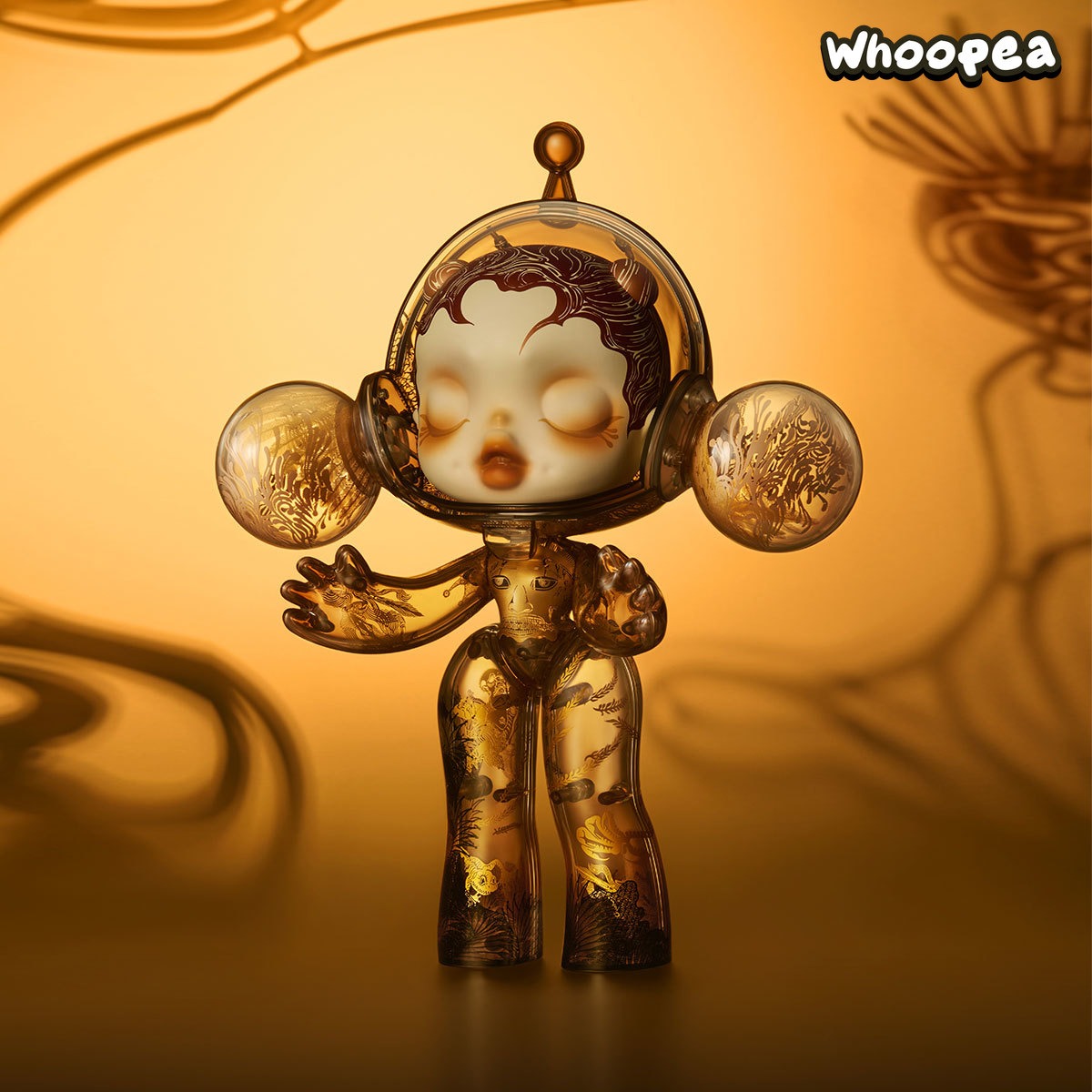 MEGA α SKULLPANDA 400% Wu Jian'an - Der Himmel der neun Ebenen