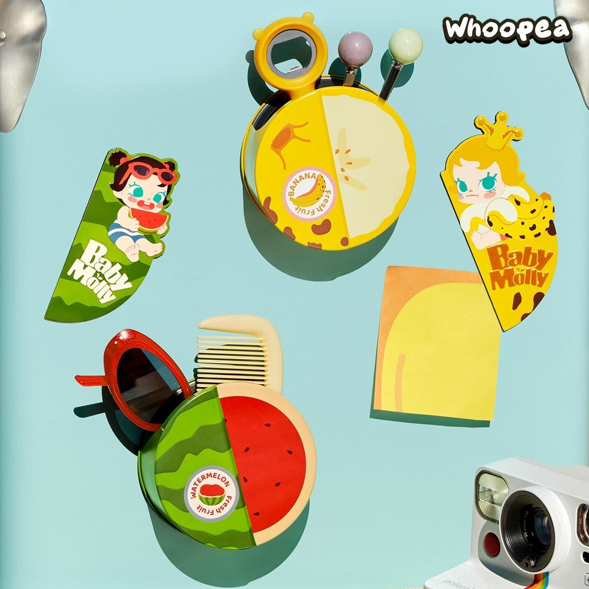 Baby Molly Fruity Aroma Series-Magnetic Sealing Clip Storage Box Set