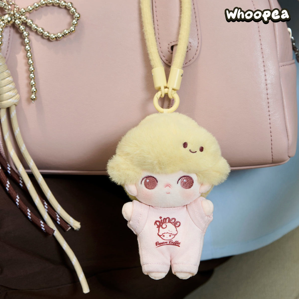 DIMOO Crush on Coffee Series-Soft-faced Plush Keychain Blind Box