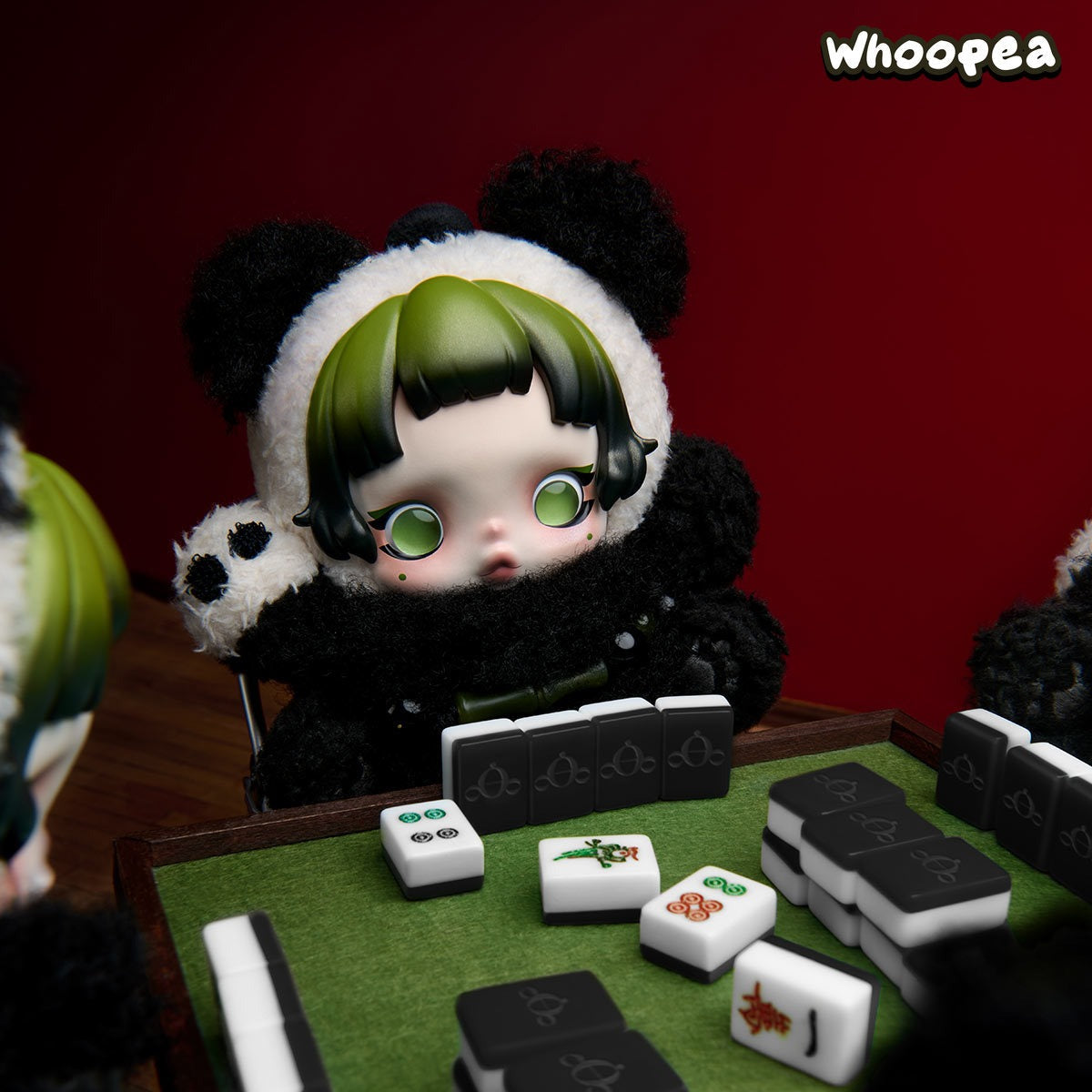 SKULLPANDA Lazy Panda Plush Doll Pendant