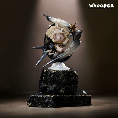 SKULLPANDA Light's Longitude and Latitude Figurine, Hanging Card